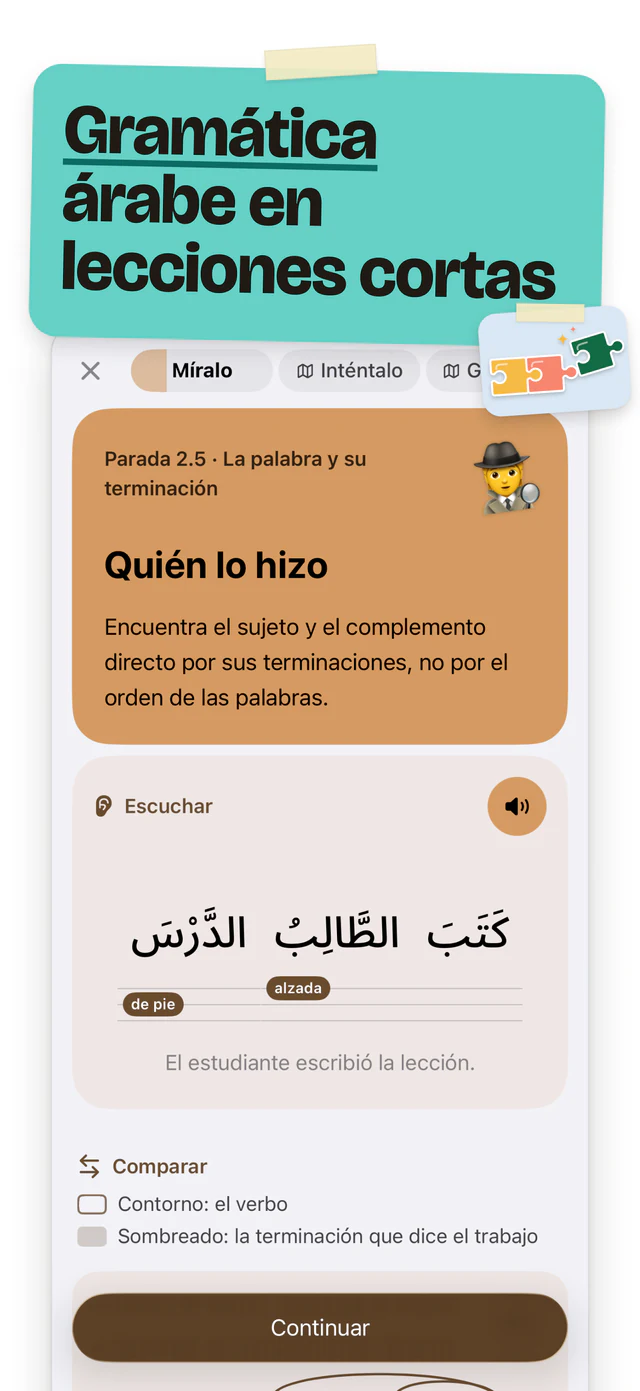 Gramática árabe en lecciones cortas