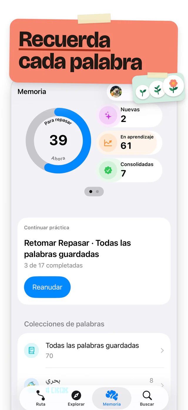 Recuerda cada palabra